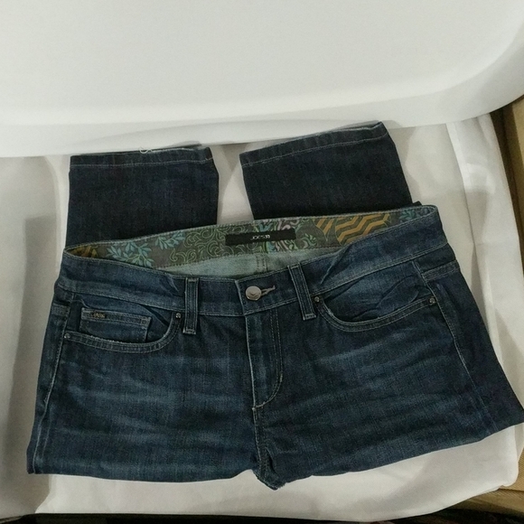 Joe's Jeans Cigarette Fit Halle Dark Wash - size 29 - 33" inseam - Picture 1 of 6